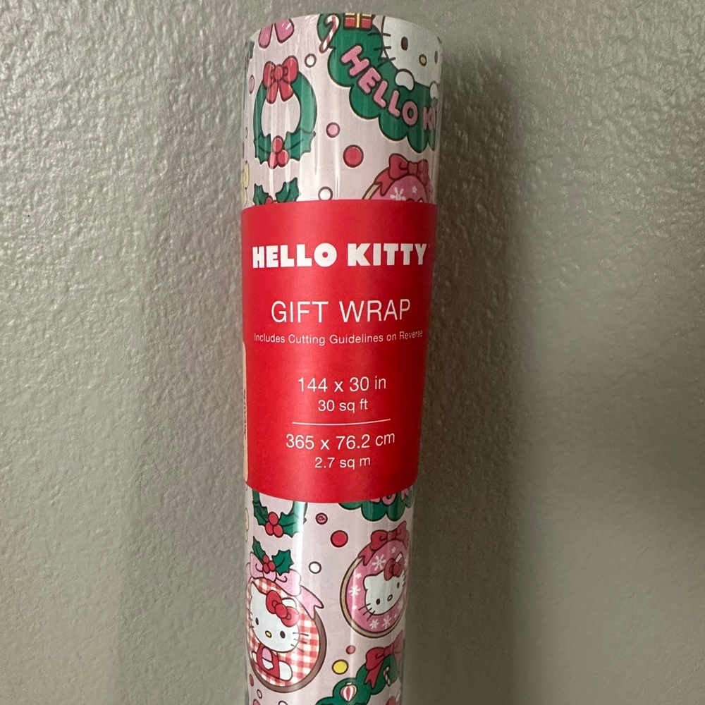 NEW! Hello Kitty Christmas Gift Wrap